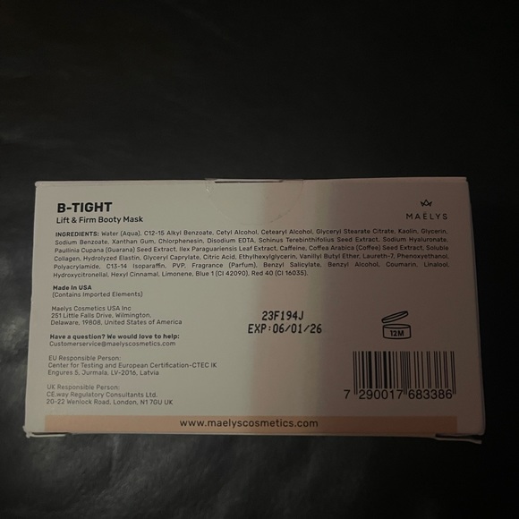 Maelys B-Tight lift & firm booty mask - Picture 4 of 7